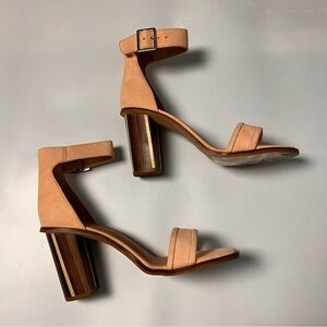 Free People Serenity Tan Suede Heel